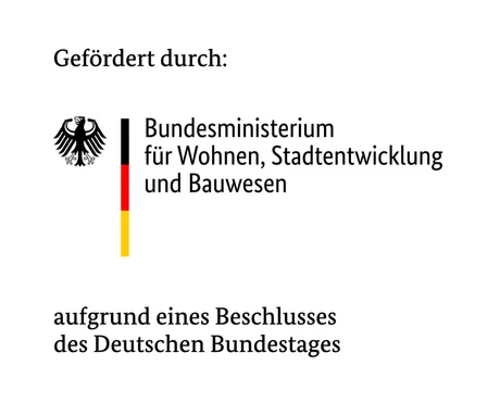 Gefördert durch das Bundesministerium für Wohnen, Stadtentwicklung und Bauwesen